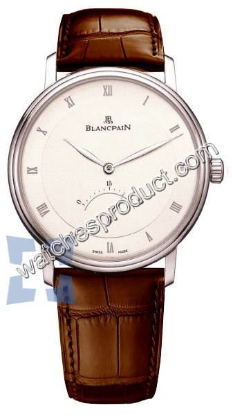 Blancpain Silver Opaline Dial Dial Mens Watch 4063-1542-55B