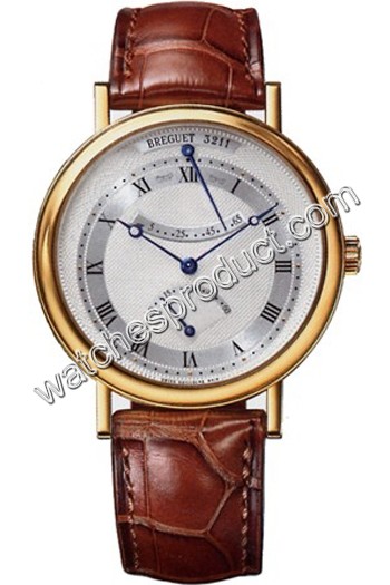 Breguet Silver Guilloche Dial Watch 5207BA.12.9V6