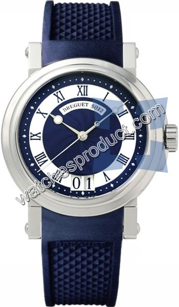 Breguet Blue Guilloche Dial Mens Watch 5817ST.Y2.5V8