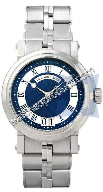 Breguet Blue Guilloche Dial Watch 5817ST.Y2.SVO