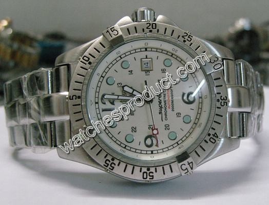 Breitling Silver Dial Watch 6555