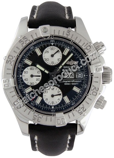 Breitling Black Dial Mens Watch A1334011-B6-428X