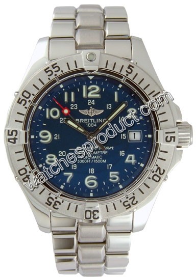 Breitling Blue Dial Watch A1736011-C5-878A