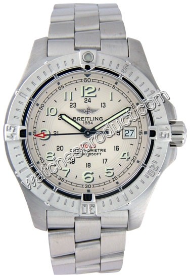 Breitling Quartz Mens Watch A7438010-G5-812A