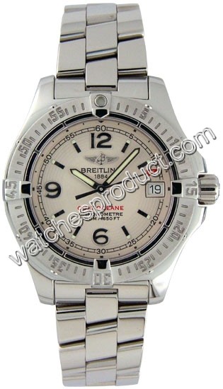 Breitling Ivory Dial Watch A7738011-G6-813A