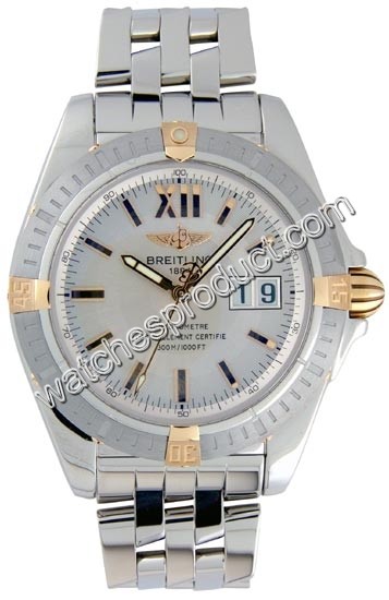 Breitling Silver Dial Watch B4935011