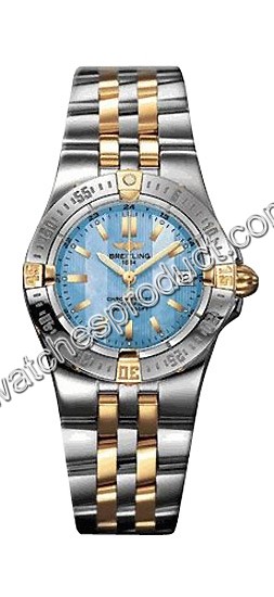 Breitling Blue Mother-of-pearl Dial Ladies Watch B7134012-C6-516