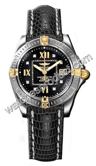 Breitling Black Dial Watch B7135612-B7-496