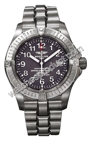 44mm Breitling Mens Watch E1737018-M5-266