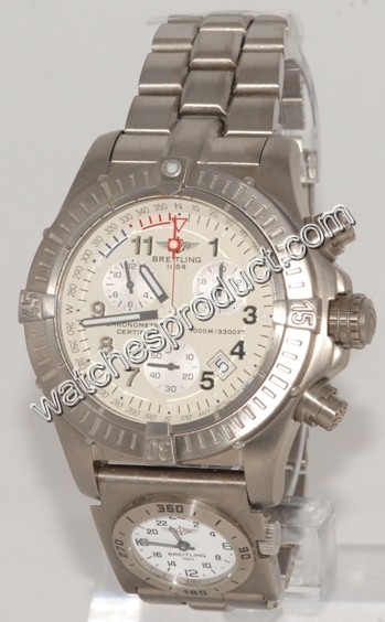 Breitling Beige Arabic Dial Mens Watch E73360