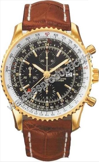 Breitling Black Baton Dial Mens Watch R24322