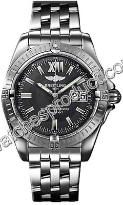 Breitling Grey Dial Watch SlatA4935011