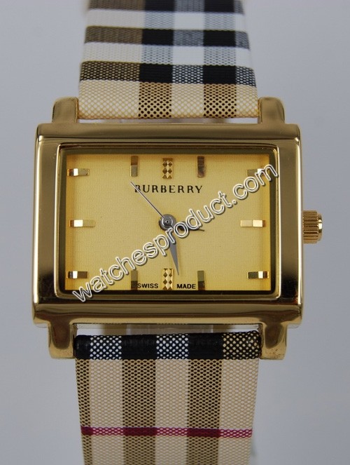 Burberry Gold Dial Watch 7482