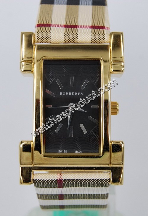 Burberry 7483 Gold Stainless Steel Watch