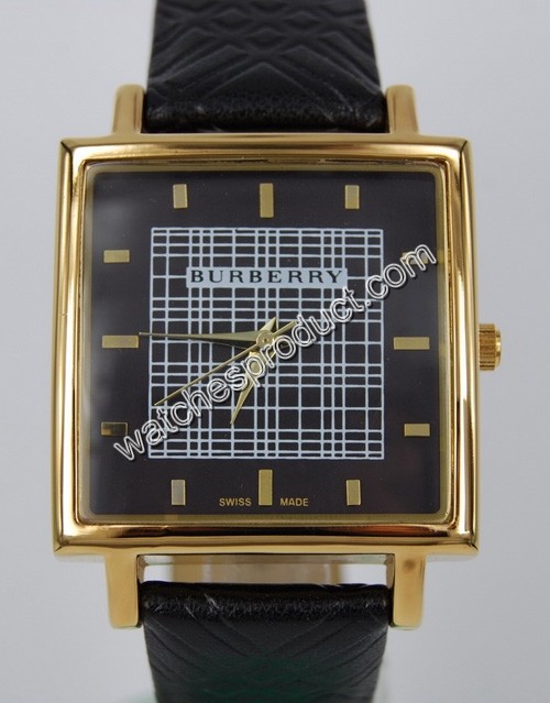 Burberry Black Dial Mens Watch 7488