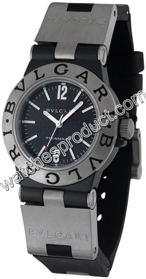 Bvlgari Black Carbon Fiber Dial Ladies Watch 101197