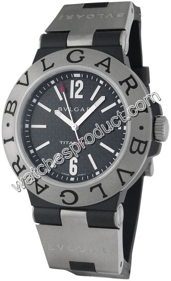 Bvlgari Black Dial Mens Watch 101398