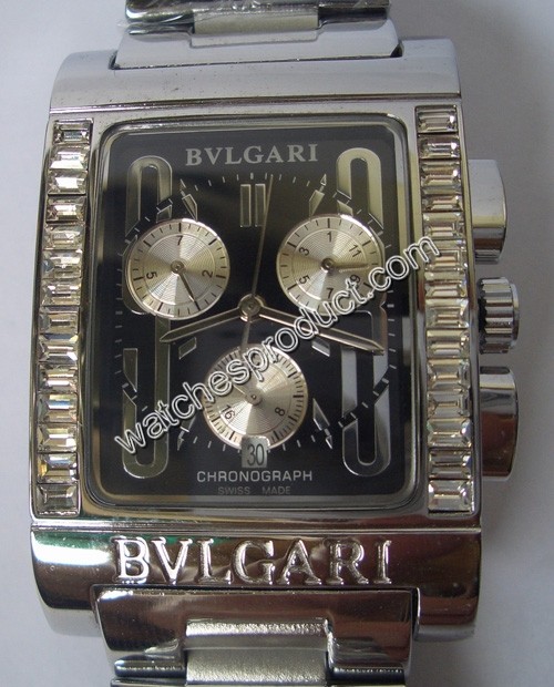 Bvlgari Black Dial Watch 7778