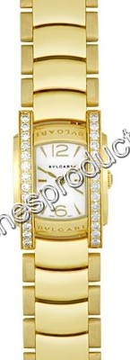 Bvlgari Assioma D Yellow Gold set with Diamonds Watch AA26WGD1G