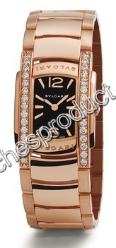 Bvlgari AAP31BGD1G Rose Gold set with Diamonds Watch