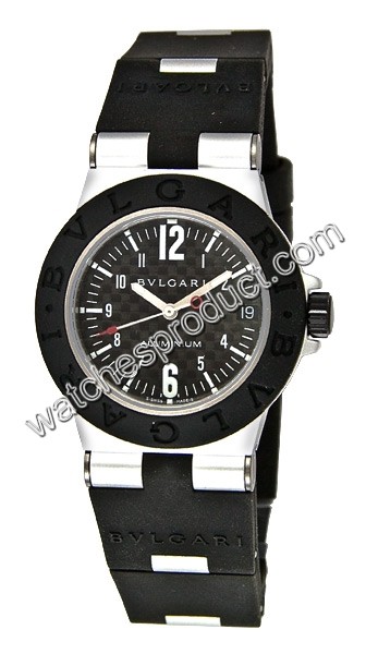 Bvlgari Black Carbon Dial Watch AL32BTAVD-SLN