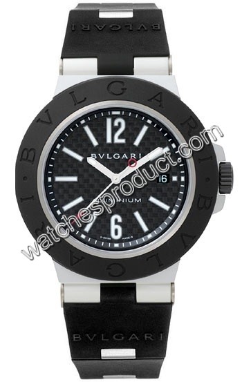 Bvlgari Black Dial Watch AL44BTAVD/SLN