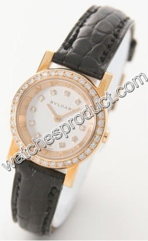 Bvlgari White Diamond Dial Watch AT26GDL/12