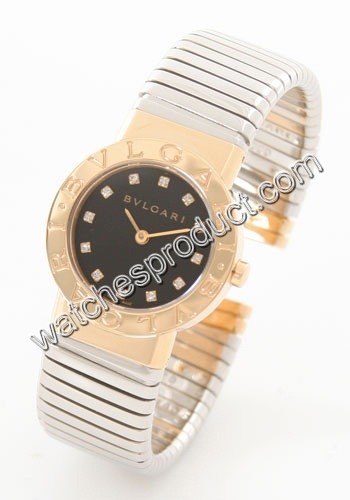 Bvlgari Black Diamond Dial Watch BB262TSY/12.2