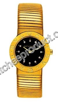 Bvlgari Black Diamond Dial Ladies Watch BB262TY/12.3