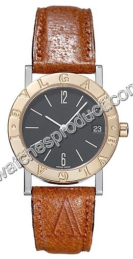 Bvlgari Black Dial Ladies Watch BB30SGLD