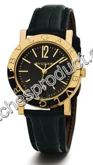 Bvlgari Black Dial Mens Watch BB33BGLDAUTO/N