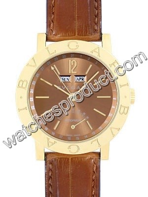 Bvlgari Yellow Gold Watch BB38GLSR/C1