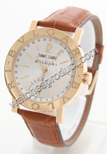 Bvlgari Silver Dial Watch BB38GLSR/C6