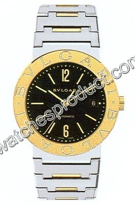 Bvlgari Steel & Gold Watch BB38SGDAUTO