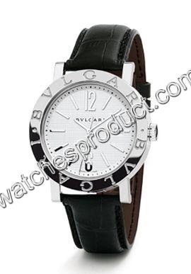 Bvlgari White Dial Mens Watch BB38WSLDAUTO/N