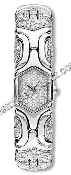 Bvlgari Pave Diamond Dial Ladies Watch BJ02DWD.2