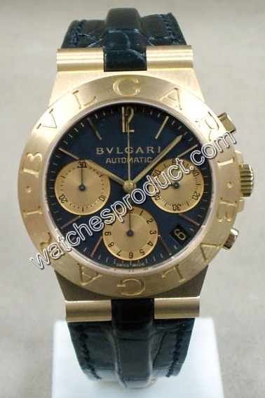 Bvlgari CH35BGLD Mens Quartz Chronograph Watch