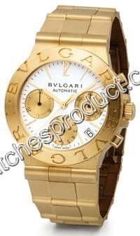 Bvlgari Automatic Chronograph Mens Watch CH35WGGDAUTO