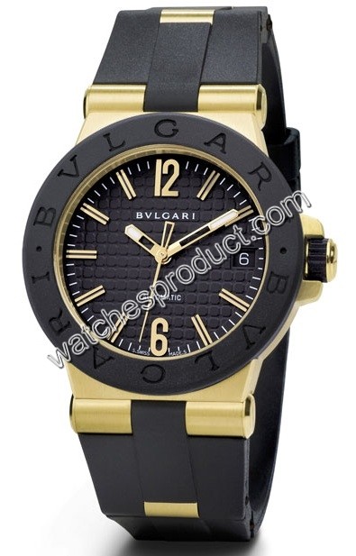 Bvlgari Black Dial Watch DG35BGVD