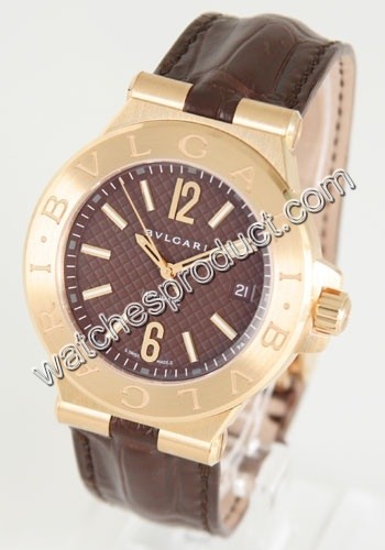 40mm Bvlgari Mens Watch DG40C11GLD