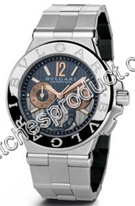 Bvlgari DG42C14SWGSDCH Steel & White Gold Watch