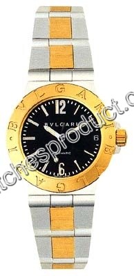 Bvlgari Diagono Steel & Gold Watch LCV29SGD