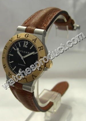 Bvlgari Steel & Yellow Watch LCV29SGLD