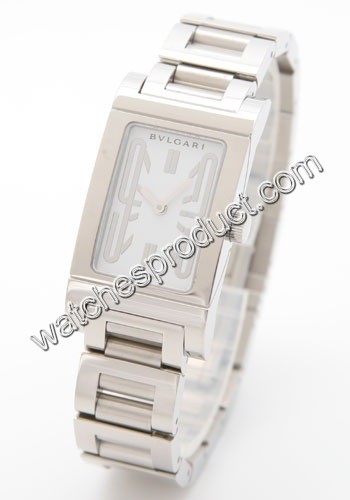 Bvlgari Rettangolo Steel Watch RT39SS