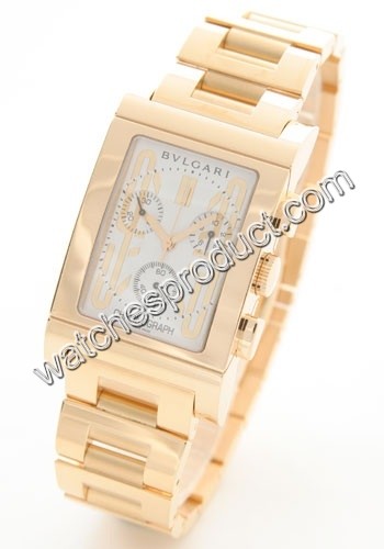 Bvlgari Rettangolo Yellow Gold Watch RTC49GGD