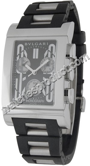 Bvlgari Black Dial Mens Watch RTC49SVD