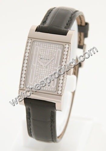 Bvlgari RTW39DGD2L White Gold set with Diamonds Watch