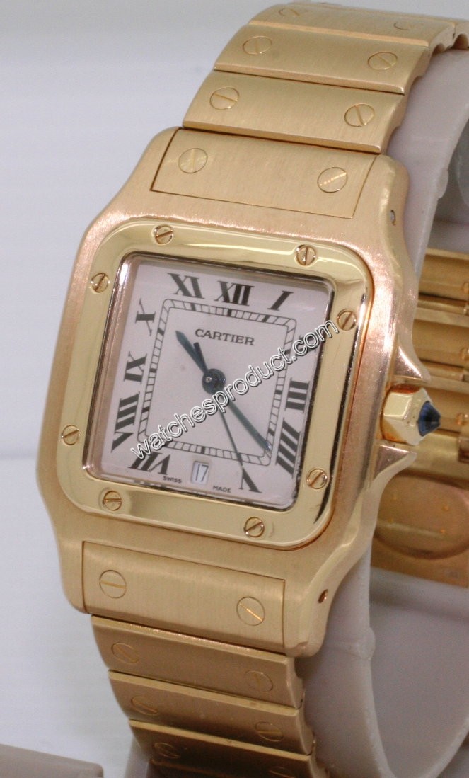 Cartier Ladies Santos GoldWatch