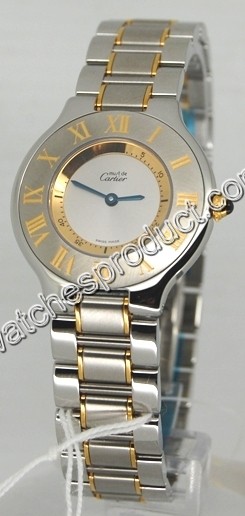 Cartier Must 21 W10072R6 Mens Watch