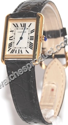 Cartier Tank Solo Steel & Gold Watch W1018755